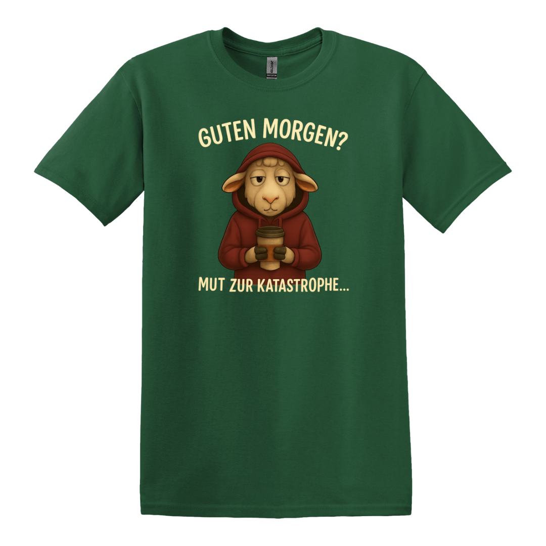 Guten Morgen? Mut zur Katastrophe - Unisex T-Shirt