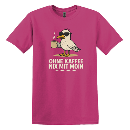 Ohne Kaffee nix mit Moin T-Shirt