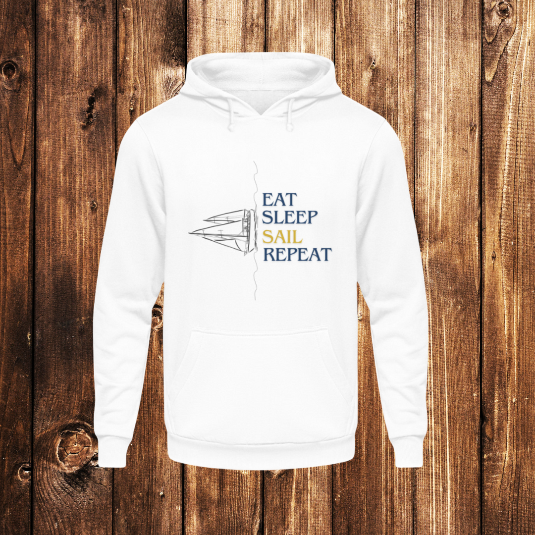 Eat Sleep Sail Repeat - Unisex Hoodie
