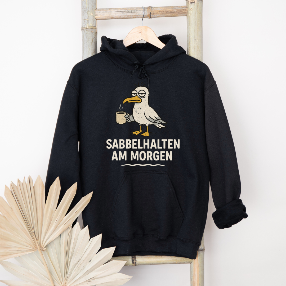 Sabbelhalten am Morgen - Unisex Organic Hoodie